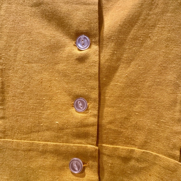 Brand new Hopscotch Avenue  costume made yellow 100% cotton summer dress size 8 - Picture 3 of 5